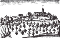 Elchingen in Stengels Monasteriologia 1619