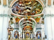 Stiftskirche St. Gallen Blick zum Altar