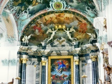Stiftskirche St. Gallen: Chor mit Altar